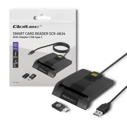 Inteligentny czytnik chipowych kart ID SCR-0634 | USB typu C