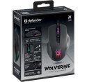 Mysz gamingowa przewodowa WOLVERINE GM-700L 12800 dpi 7P