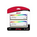 Pamięć DDR4 Fury Beast RGB 16GB(2* 8GB)/3200 CL16 biała