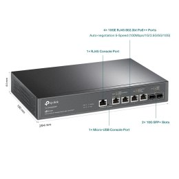 Przełącznik SX3206HPP 6x10GE (4xPoE++)