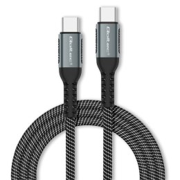 Kabel USB 2.0 typ C | USB 2.0 typ C 100W | QC 3.0 | PD | 1m | Czarny