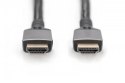 Kabel Premium połączeniowy HDMI 2.1 Ultra HighSpeed 8K60Hz UHD Typ HDMI A/A M/M 1m Czarny