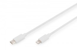 Kabel do transmisji danych/ładowania USB C/Lightning MFI 2m Biały