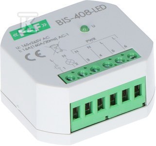 BIS-408-LED PRZEK.BISTAB.P/T PRZYC.PODŚ