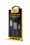 Adapter HDMI do DP 4K 60Hz USB-A powered