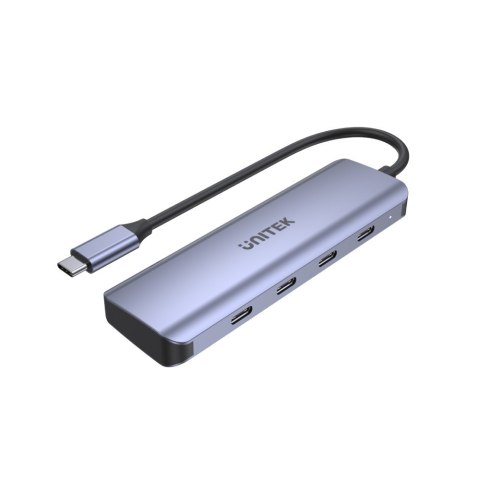 HUB USB-C 3.1; 4x USB-C; 5 Gbps; kabel 15cm; H1107K