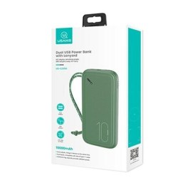 Powerbank PB56 10000mAh 2xUSB Zielony