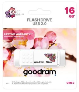 Pendrive UME2 16GB USB 2.0 Spring White