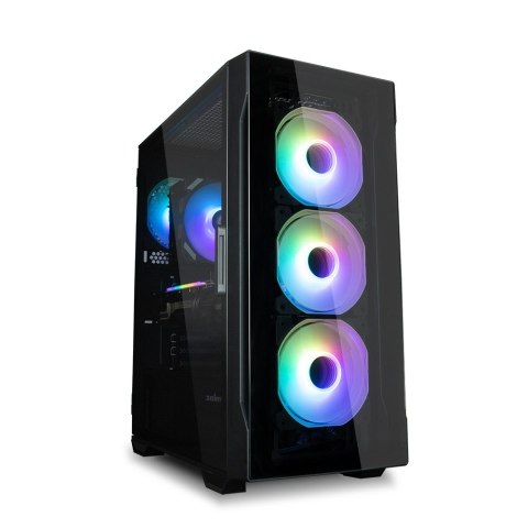 Obudowa I3 Neo TG Mid Tower RGB 4xwentylator, czarna