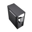 Obudowa Midi Tower Fornax M100RGB ATX wentylatory RGB Czarna