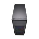 Obudowa Midi Tower Fornax M100RGB ATX wentylatory RGB Czarna