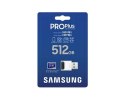 Karta pamięci microSD PRO Plus MB-MD512SB/WW 512GB + czytnik