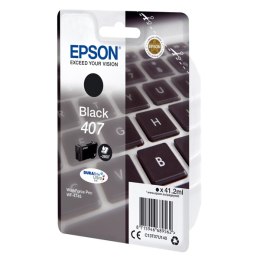 Epson oryginalny ink / tusz C13T07U140, 407L, black, 2600s, 41.2ml