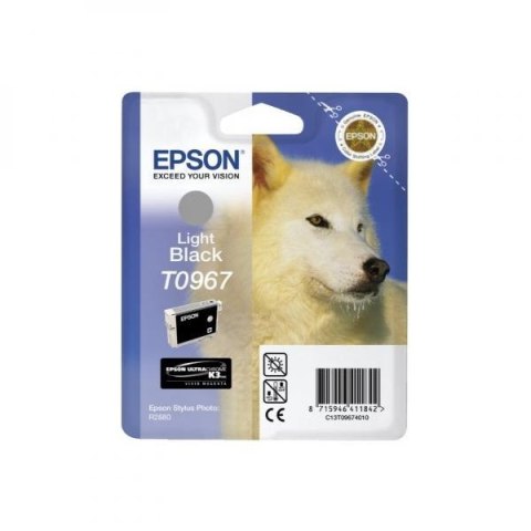 Epson oryginalny ink / tusz C13T09674010, light black, 13ml