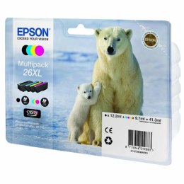 Epson oryginalny ink / tusz C13T26364020, T263640, 26XL, CMYK, 3x9,7/12,2ml