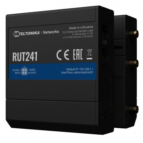 Router LTE RUT241 (Cat 4), 4G, WiFi, Ethernet