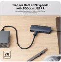 Koncentrator HyperDrive Next 4 Port USB-C Hub HDMI/4K60Hz/Mac/PC/Chromebook/ 100W PD/Pass-Through