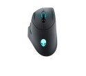 Mysz bezprzewodowa Alienware AW620M Dark Side of the Moon