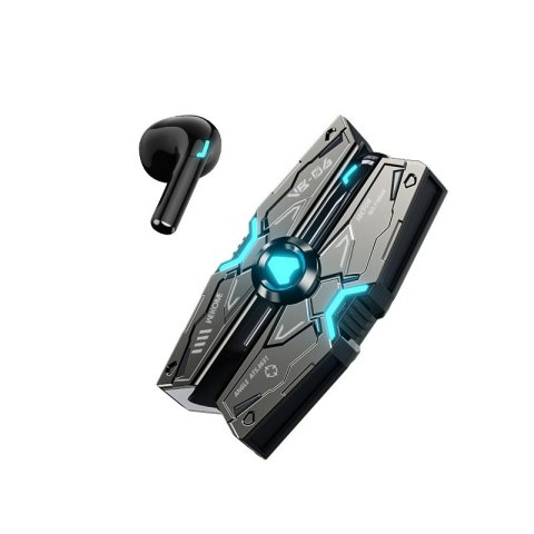 Słuchawki bezprzewodowe VB06 Mecha Series - Bluetooth V5.3 TWS z etui ładującym Czarne