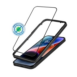 Szkło ochronne Anti-Bacterial 3D Armour Glass iPhone 14 Pro z ramką instalacyjną