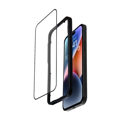 Szkło ochronne Anti-Bacterial 3D Armour Glass iPhone 14 Pro z ramką instalacyjną