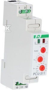 PCU-511UNI-PRZ.CZAS12-264VAC/DC,10A,TH35