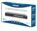 Przełącznik Gigabit 24x RJ45 PoE+, 4x SFP+ 10G Uplink