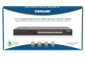 Przełącznik Gigabit 24x RJ45 PoE+, 4x SFP+ 10G Uplink