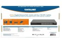 Przełącznik Gigabit 24x RJ45 PoE+, 4x SFP+ 10G Uplink