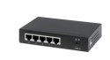 Switch Gigabit 5 portów RJ45 POE+, desktop