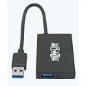 4-portowy, smukły, przenośny koncentrator USB-A USB 3.2 Gen 1 Obudowa aluminiowa U360-004-4A-AL