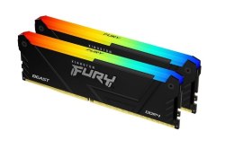 Pamięć DDR4 Fury Beast RGB 16GB(2* 8GB)/3200 CL16