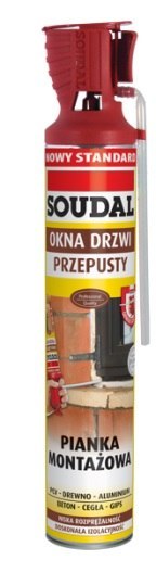 PIANKA MONTAŻOWA WĘŻYKOWA SOUDAL GENIUS GUN 770ML