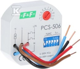 PCS-506-PRZ.CZAS230V 10A FI60 8FUNKCJI