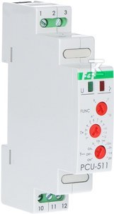 PCU-511 PRZ.CZAS.230V 10A 1P SZYNA 1MOD