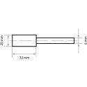 ŚCIERNICA TRZPIENIOWA MK 36 N V10 25*32*6