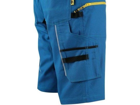 SPODNIE DO PASA KRÓTKIE CXS STRETCH NIEBIESKO-CZARNE ROZM 56