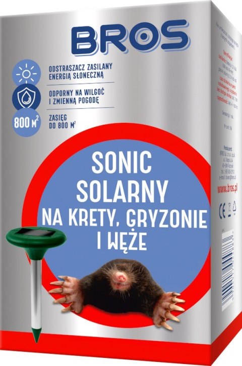 ODSTRASZA KRETY, SONIC SOLARNY