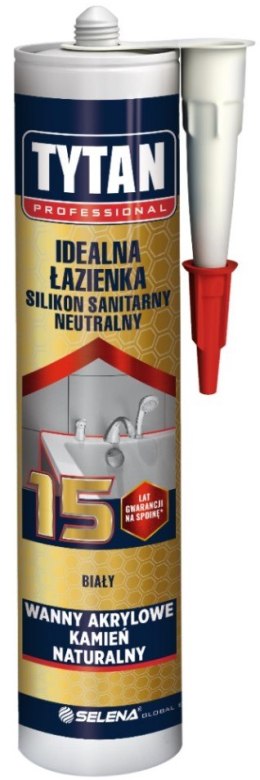 SILIKON TYTAN SANITARNY IDEALNY DOM 280ML BEZBARWNY