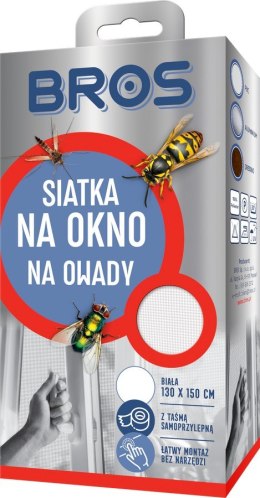 SIATKA PRZECIW OWADOM 130X150 - BIAŁA