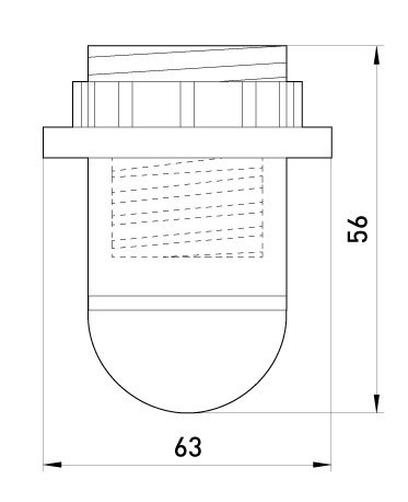 OPRAWKA PLASTIKOWA Z PIERŚCIENIEM E14 BIAŁA