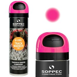 SOPPEC SPRAY GEODEZYJNY TRACK MARKER RÓŻOWY 500ML