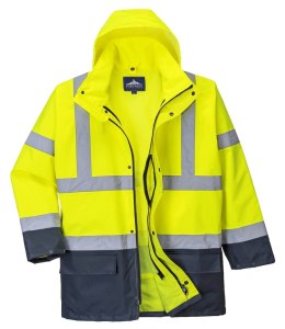 KURTKA OSTRZEGAWCZA OCIEPLANA S766YNR HI-VIS 5W1 XL