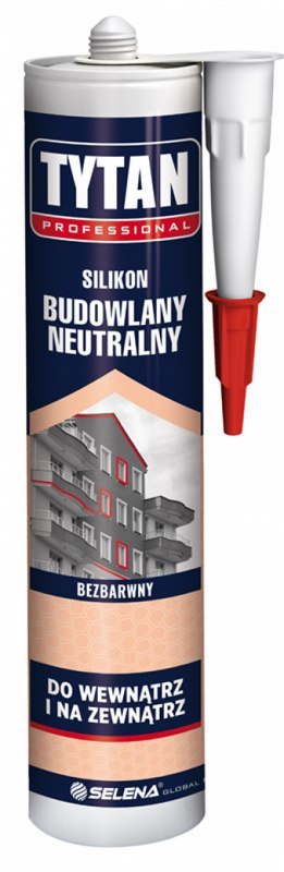 SILIKON NEUTRALNY BUDOWLANY TYTAN 280ML SZARY