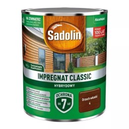 SADOLIN IMPREGNAT CLASSIC HYBRYDOWY 7 LAT ORZECH WŁOSKI 2.5L