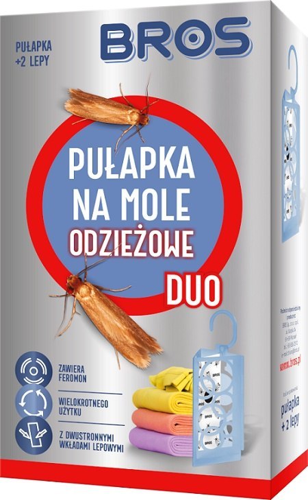 PUŁAPKA NA MOLE ODZIEŻOWE DUO + 2 WKŁADY