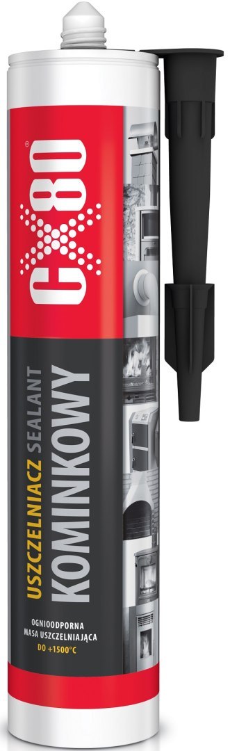 USZCZELNIACZ KOMINKOWY OGNIOODPORNY 300ML