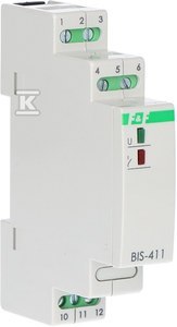 BIS-411 PRZEK.BISTAB.240V 16A IP40 1MOD.