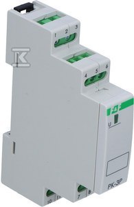 PK-3P-PRZEK.EL-MAG.230V AC,STYKI3P/3X8A/