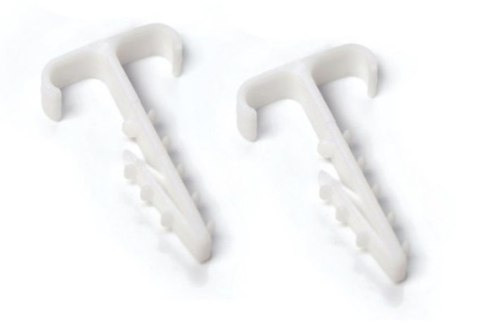 UCHWYT DO PRZEWODÓW PŁASKICH, PODWÓJNY UWT-1 (100szt.)